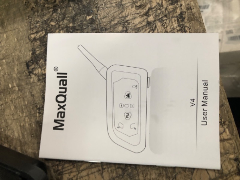 Photo 1 of (PARTS ONLY)Maxquall Referee Headset 4 Person Talk Same Time Football Wireless Headsets Soccer Arbitro Communication System-Latest Chip-Newly Designed Earpiece(4V4(/w R Earpiece))