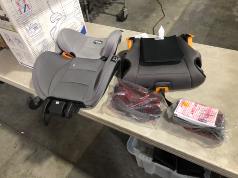 Photo 2 of ***USED - LIKELY MISSING PARTS - UNABLE TO VERIFY FUNCTIONALITY***
Chicco KidFit ClearTex Plus 2-in-1 Belt-Positioning Booster Car Seat, Backless and High Back Booster Seat