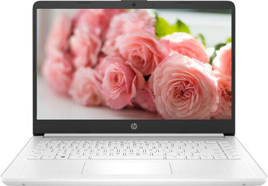 Photo 1 of 2022 Newest HP Stream 14 HD Display Intel Celeron N4120 Processor 4GB Memory - 64GB EMMC WiFi Bluetooth Type-C 802.11AC Win10 S - Snowflake W