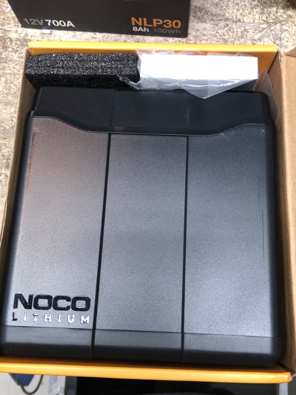 Photo 2 of NOCO Lithium NLP30, Group 30, 700A LiFePO4 Motorcycle Battery, 12V 8Ah ATV, UTV, Jet Ski, 4 Wheeler, Quad, Riding Lawn Mower, Tractor, Scooter, PWC, Seadoo, Polaris and Generator Battery