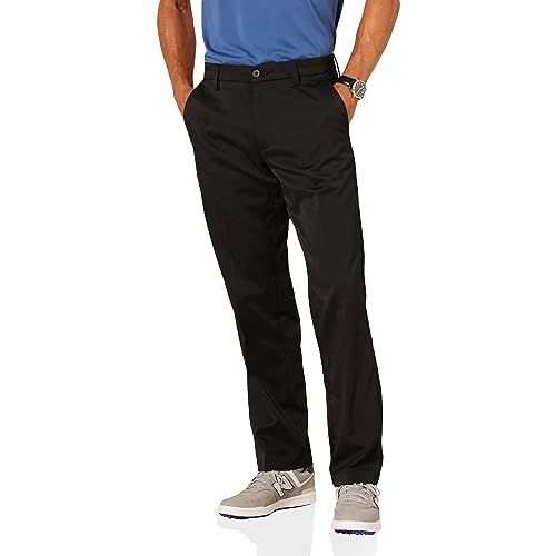 Photo 1 of Amazon Essentials Men's Classic-Fit Stretch Golf Pant (Available in Big & Tall), Black, 38W X 34L