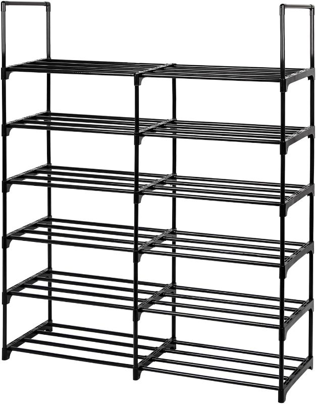 Photo 1 of (important) (see all images) Lubardy 5 Tier Shoe Rack for Entryway 