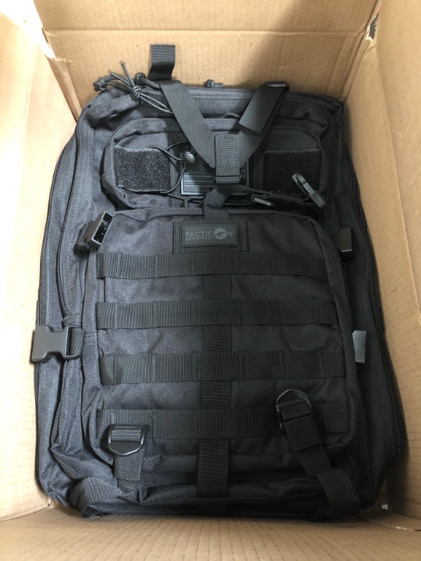 Photo 2 of 24BattlePack Tactical Backpack | 1 to 3 Day Assault Pack | Combat Veteran Owned Company |40L Bug Out Bag (Black)