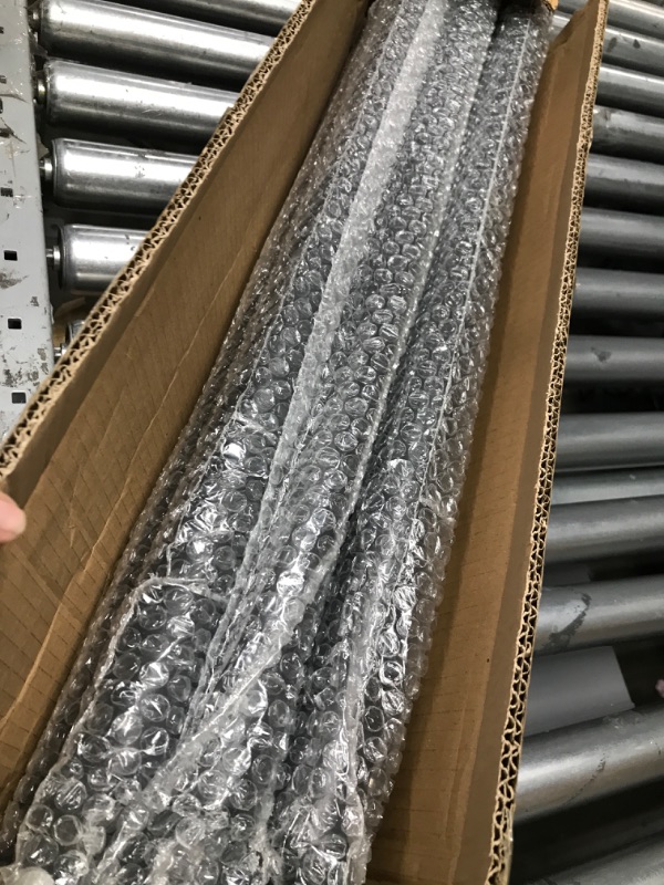 Photo 1 of ICITYWALL 9 Pack Chain Link Fence Extension, 25" Fence Extension Height, Galvanized Post Extender for Dogs (1-3/8",Black) 1-3/8" 9 count Black