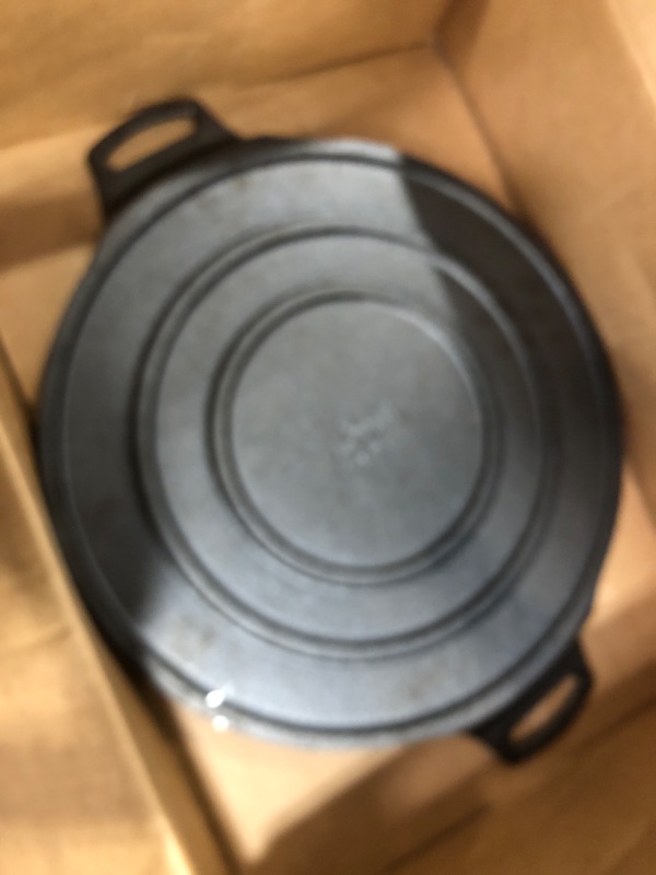 Photo 1 of 15" Cast Iron Pizza Pan