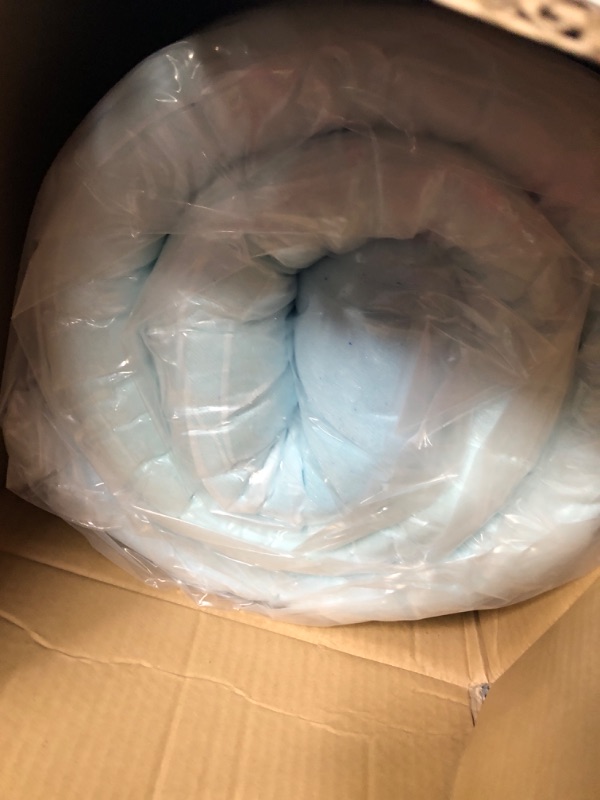 Photo 1 of Lucid 3 Inch Mattress Topper Full XL With Lucid Topper Cover– Memory Foam Mattress Topper Full XL - Gel Infused – Removable Mattress Topper Cover Full XL 3 Inch Topper with Cover