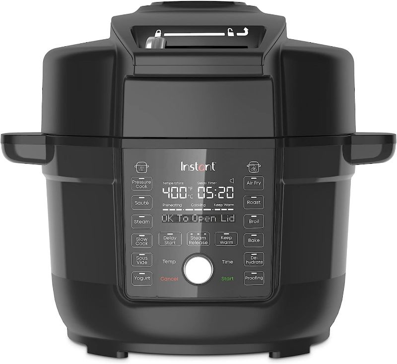 Photo 1 of (READ FULL POST) Instant Pot Duo Crisp Ultimate Lid, 13-in-1 Air Fryer and Pressure Cooker Combo, Sauté, Slow Cook, Bake, Steam, Warm, Roast, Dehydrate, Sous Vide, & Proof, App With Over 800 Recipes, 6.5 Quart 6.5QT Ultimate