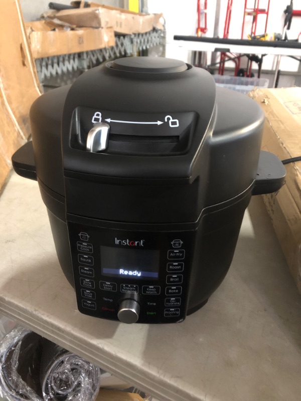 Photo 2 of (READ FULL POST) Instant Pot Duo Crisp Ultimate Lid, 13-in-1 Air Fryer and Pressure Cooker Combo, Sauté, Slow Cook, Bake, Steam, Warm, Roast, Dehydrate, Sous Vide, & Proof, App With Over 800 Recipes, 6.5 Quart 6.5QT Ultimate