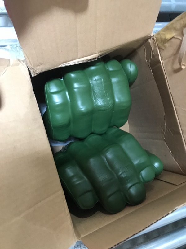 Photo 2 of Avengers Hulk Roleplay Toy, Includes 2 Gamma Grip Fists