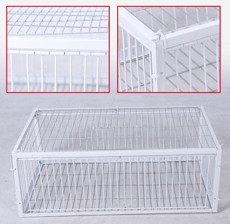 Photo 3 of (READ FULL POST) Big Foldable Galvanised Pigeon Dove Bird Trap Cage Feral Pigeon Humane Way with The one-Way Entrance Trapping Pigeons Doves in Cages 1 (17X10X13 Entrance) 