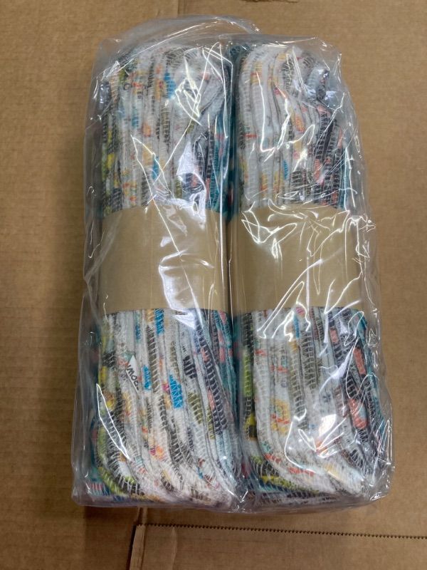 Photo 1 of  48 Pcs Paperless Towels Roll Washable Cotton Cloth, Reusable Paper Towels with Durable Cardboard Roll - 10 x 10 Reusable Napkins Paperless Paper Towels