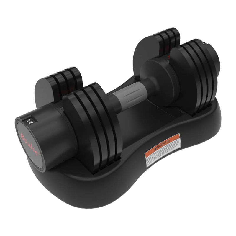 Photo 1 of 27.5lb Adjustable Dumbbell Set Dial Adjustable Dumbbell with Handle and Weight Plate Fast Adjust Weight by Turning Handle, Great for Full Body Workout