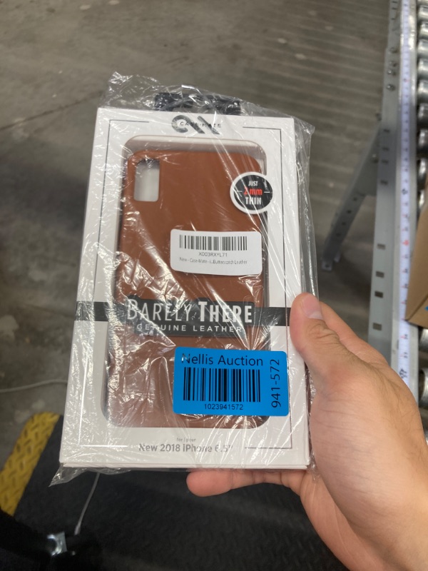 Photo 2 of Case-Mate - iPhone XS Max Case - BARELY THERE LEATHER - iPhone 6.5 - Butterscotch Leather Butterscotch Leather iPhone XS Max