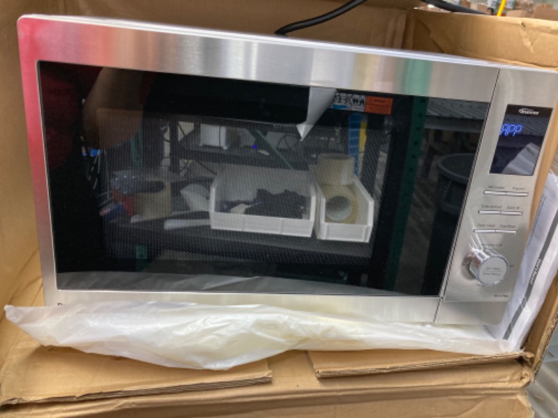 Photo 2 of NN-SV79MS 1.4 Cu. Ft. Countertop Microwave Oven with Inverter Technology and Alexa compatibility