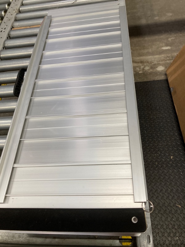 Photo 1 of Kredman Ramps for Wheelchair for Home, Portable Ramps with a Non-Slip Surface, 3FT Threshold Ramp for Steps, Doorways, Curbs, Lightweight and Foldable, 36" L x 31.3" W, 600 lbs Capacity