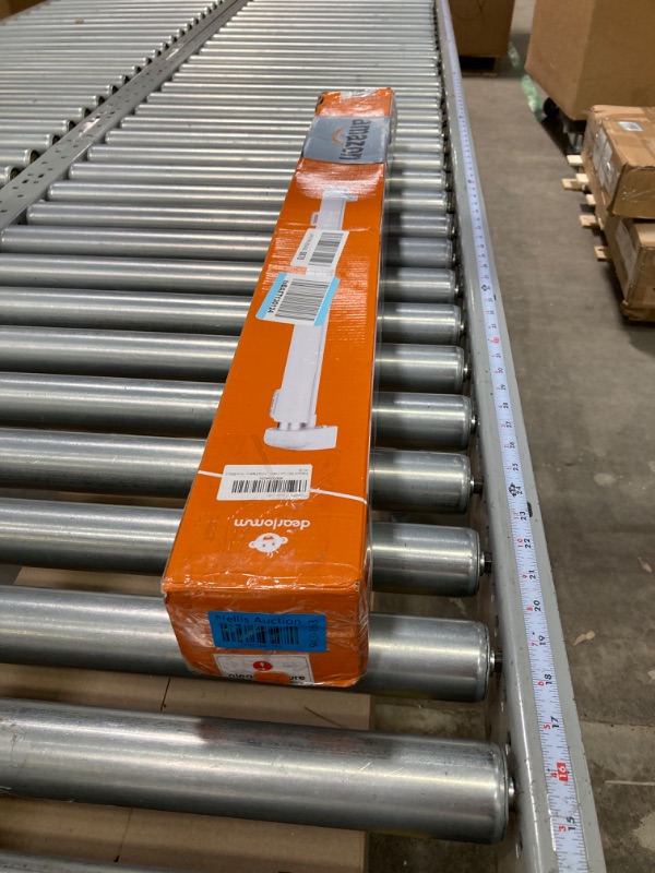 Photo 1 of dearlomum Retractable Baby Gate,Mesh Baby Gate or Mesh Dog Gate,33" Tall,Extends up to 55" Wide,Child Safety Gate for Doorways, Stairs, Hallways, Indoor/Outdoor?Grey,33"x55"
