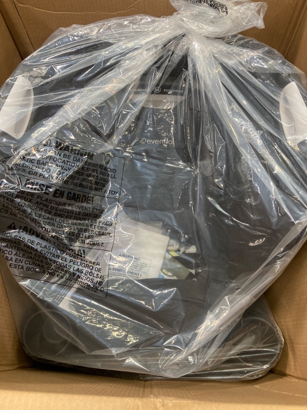 Photo 1 of Evenflo Gold Revolve360 Extend All-in-One Rotational Car Seat with SensorSafe (Onyx Black) Revolve Extend Onyx Black