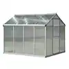 Photo 1 of ***ONLY BOX 1 OF 2****6.25 ft. W x 8 ft. Stable Outdoor Walk-In Garden Greenhouse with Roof Vent for Plants, Herbs and Vegetables
