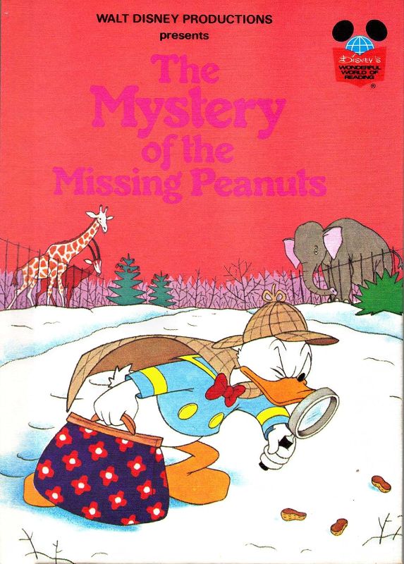 Photo 1 of **THE BOOK IS REALLY OLD AND IS WORN OUT*** Walt Disney Productions Presents The Mystery of the Missing Peanuts
