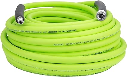 Photo 1 of Flexzilla HFZPW426100Q-E 4200 PSI, 100' Pressure Washer Hose, 3/8 in. x 100 ft, ZillaGreen