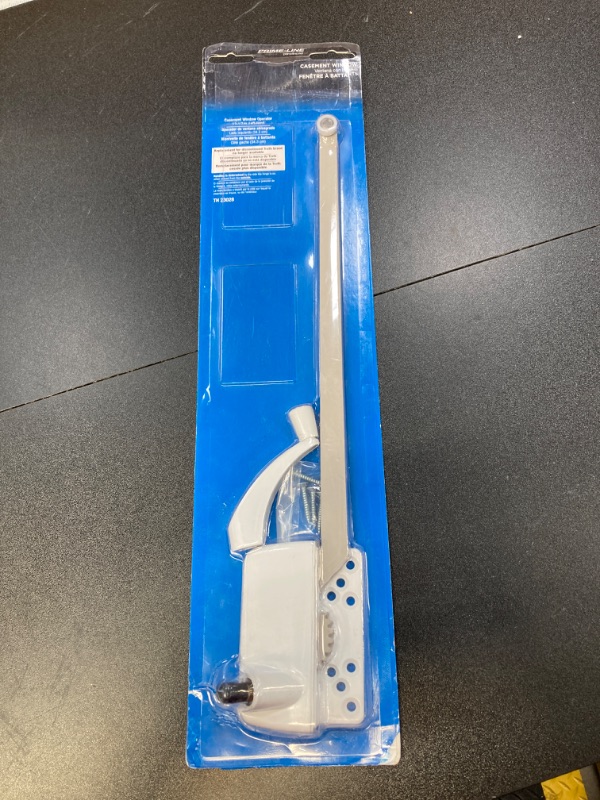 Photo 1 of PRIME-LINE Truth TH 23028 13-1/2 In. Single-Arm Left-Hand Casement Operator, Truth (Single Pack), White
