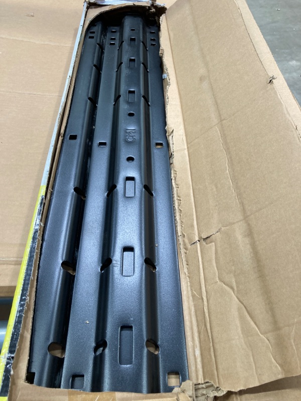 Photo 1 of CURT 16204 Industry-Standard 5th Wheel Hitch Rails, Carbide Black, 25,000 Pounds