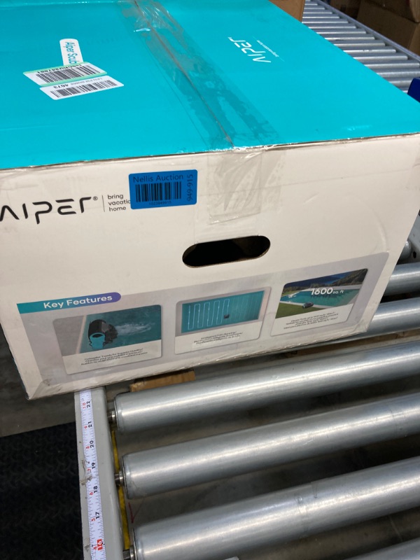 Photo 3 of (2024 New) AIPER Scuba S1 Cordless Pool Vacuum for Inground Pools, Robotic Pool Cleaner, Wall & Waterline Cleaning, Smart Navigation 2.0, Brushless Motor, Long Battery Life, for All Pools up to 65 FT
