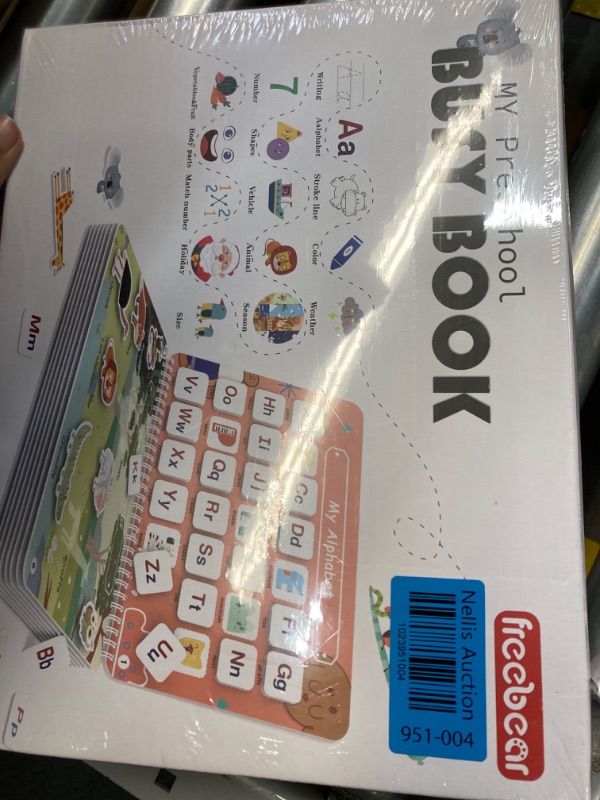 Photo 1 of Freebear Busy Book for Toddlers Sticker Books for 2 3 4 Years Old, Preshool Learning Activities for Kids, Toddler Learning Education Toys, Montessori Travel Toys Gifts for Girls & Boys, Animal World