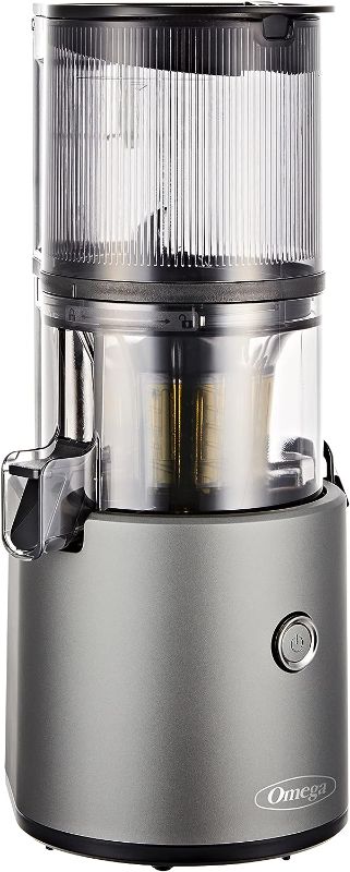 Photo 1 of ***(PARTS ONLY)***
Omega Juicer Easy Clean Slow Masticating Cold Press Vegetable and Fruit Juice Extractor Effortless Series for Batch Juicing with Extra Large Hopper for No-Prep, 68-Ounce Capacity, 150-Watts, Gray
