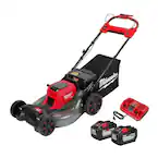 Photo 1 of ***USED, MISSING BATTERIES, MISSING CHARGER*** M18 FUEL Brushless Cordless 21 in. Walk Behind Dual Battery Self-Propelled Mower w/(2) 12.0Ah Battery and Rapid Charger
