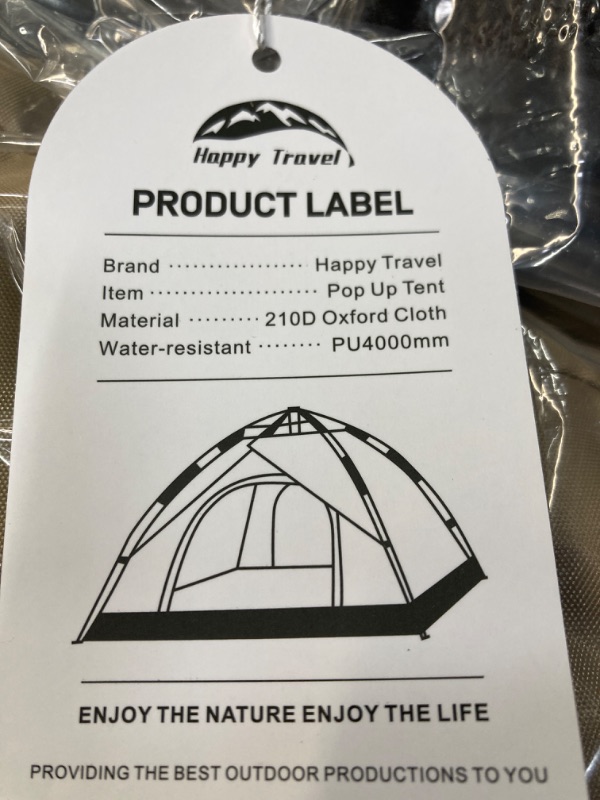 Photo 3 of  Person Camping Tent, Instant Easy Pop Up Tents for Camping x2