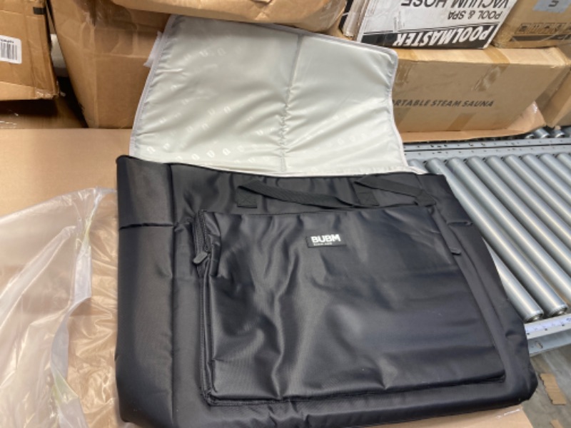 Photo 1 of BUBM Desktop Computer Carrying Case, Padded Nylon Carry Tote Bag for Transporting Computer Tower PC Chassis, Keyboard, Cable and Mouse… B1