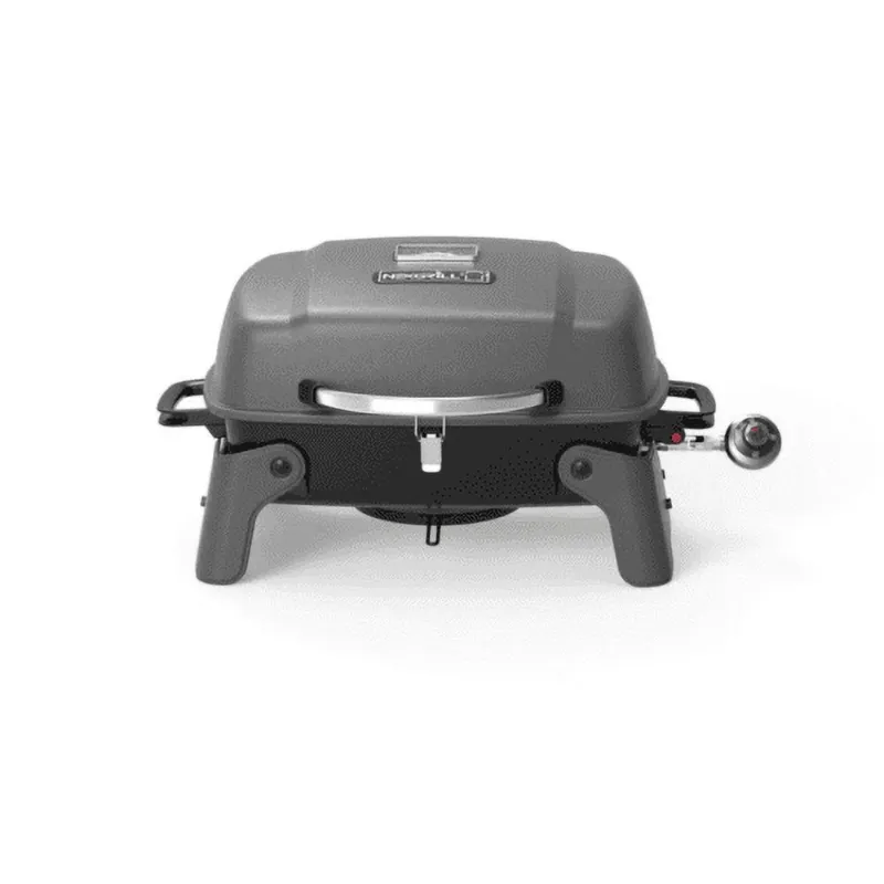 Photo 1 of 1-Burner Portable Propane Gas Table Top Grill in Black