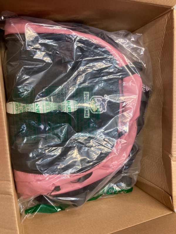 Photo 1 of | Lacrosse Backpack | Lacrosse Bags with Stick Holders | Field Hockey Bag | Lacrosse Gift for Women Black & Pink