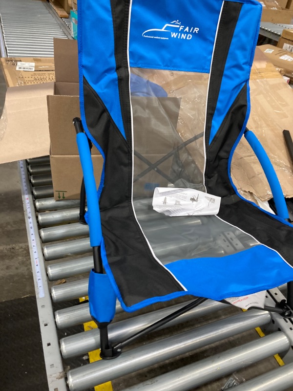 Photo 3 of ALPS Mountaineering Leisure Chair, One Size, Bright Blue w/Mesh
