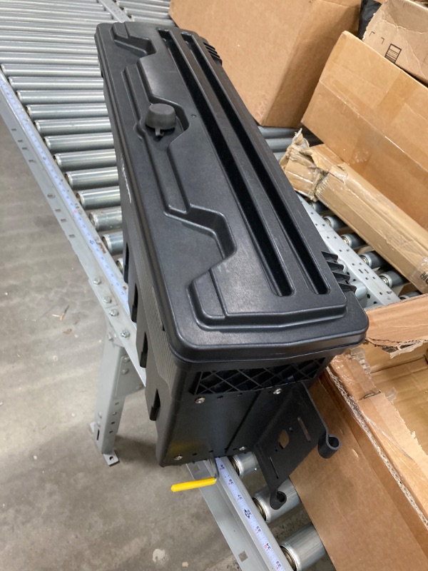 Photo 2 of ***MISSING INSTALLATION PARTS*** KitsPro Truck Bed Tool Box for 2019-2024 Chevy Chevrolet Silverado 1500 and GMC Sierra 1500 Passenger Side (DO NOT FIT CarbonPro Bed), Rotatable Storage Case Toolbox with Keyless Combination Lock Chevrolet Silverado 1500 2