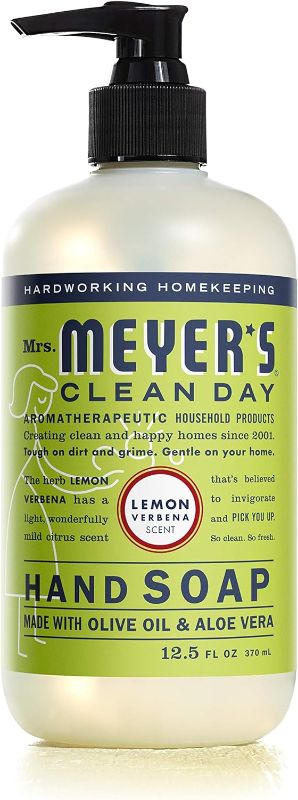 Photo 1 of **3 PK** Mrs. Meyer's Clean Day Liquid Hand Soap Lemon Verbena Scent - 12.5 fl oz 