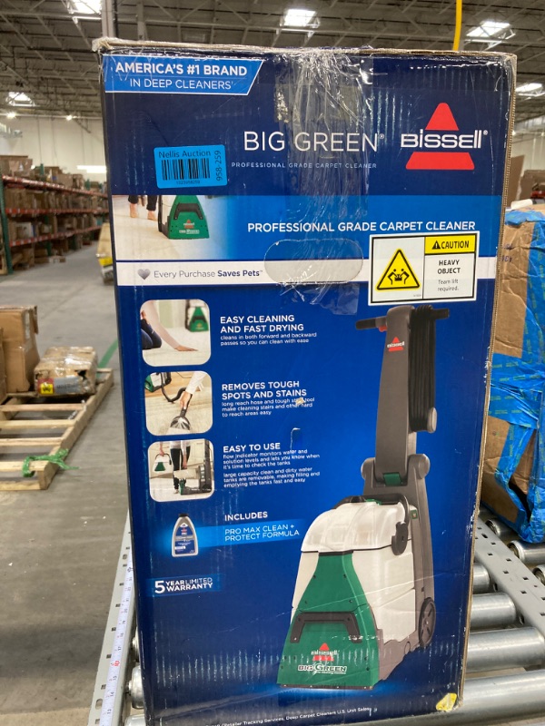Photo 1 of Bissell Big Green Professional Carpet Cleaner Machine, 86T3