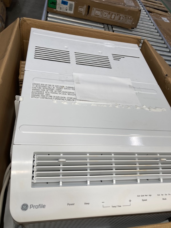 Photo 3 of GE Profile Ultra Quiet Window Air Conditioner 8,300 BTU, WiFi Enabled, Ideal for Medium Rooms, Easy Installation with Included Kit, 8K Window AC Unit, White