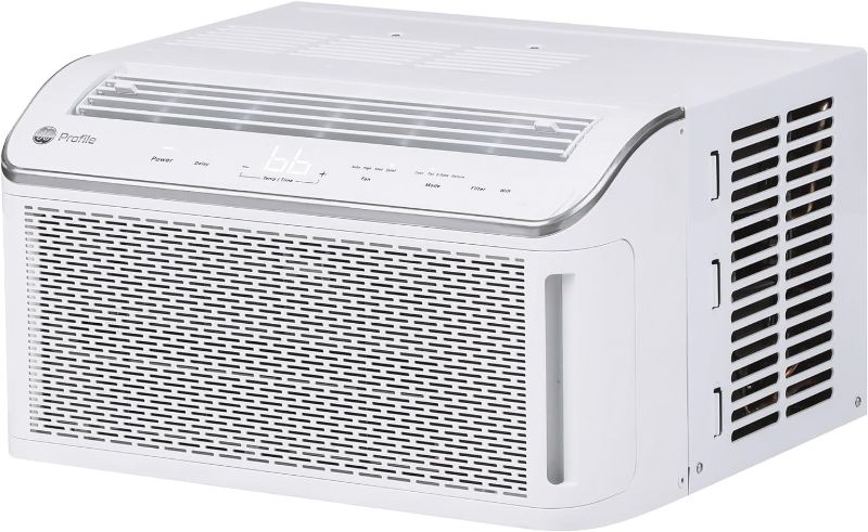 Photo 1 of GE Profile Ultra Quiet Window Air Conditioner 8,300 BTU, WiFi Enabled, Ideal for Medium Rooms, Easy Installation with Included Kit, 8K Window AC Unit, White