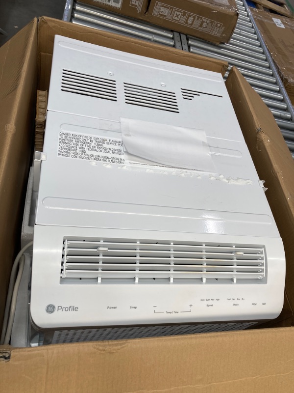 Photo 1 of GE Profile Ultra Quiet Window Air Conditioner 8,300 BTU, WiFi Enabled, Ideal for Medium Rooms, Easy Installation with Included Kit, 8K Window AC Unit, White