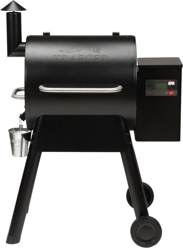 Photo 1 of ***PELLET DROPPER EXTREMELY DAMAGED*** Traeger Grills Pro 575 Electric Wood Pellet Grill and Smoker with WiFi and App Connectivity, Black