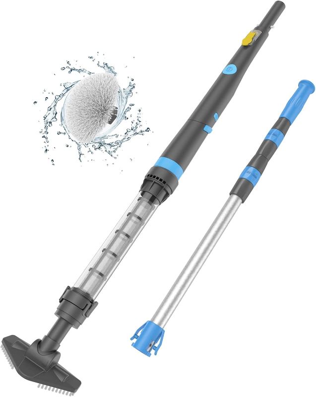 Photo 1 of Lightweight Pool Cleaner, Multipurpose Handheld Pool Vacuum for Spas, Hot tubs and Above Ground Pools for Daily Maintenance