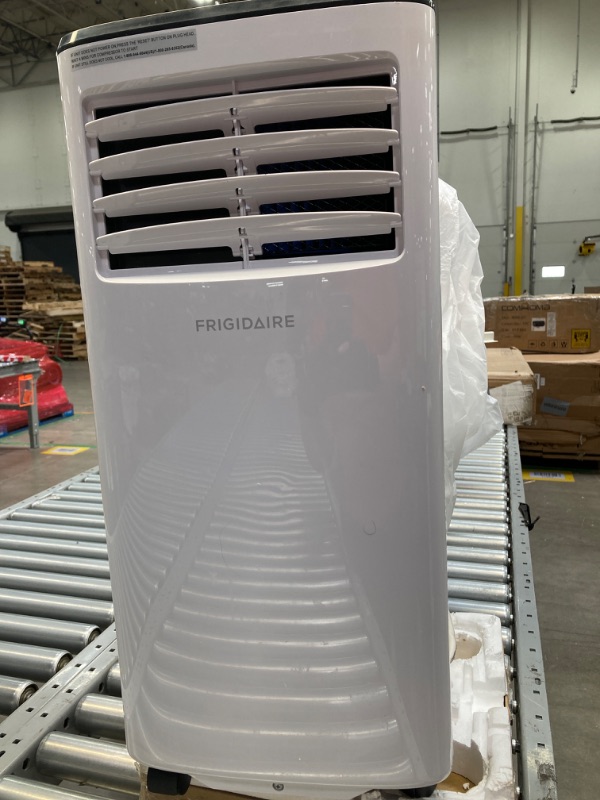 Photo 2 of Frigidaire FHPC082AC1 Portable Room Air Conditioner, 8,000 BTU (ASHRAE)/5,500 BTU (DOE) with a Multi-Speed Fan, Dehumidifier Mode, Easy-to-Clean Washable Filter, in White 5500 BTU AC Only