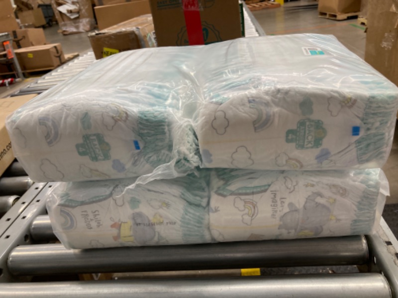 Photo 2 of ***1 PACK SLIGHTLY RIPPED***Pampers Swaddlers 360 Pull-On Diapers, Size 4, 132 Count, One Month Supply, for up to 100% Leakproof Skin Protection and Easy Changes Size 4 132