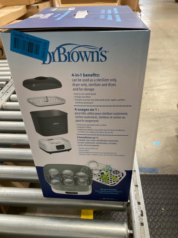 Photo 3 of ***FACTORY SEELED***  Dr. Brown's All-in-One Sterilizer and Dryer for Baby Bottles, Parts & Other Newborn Essentials