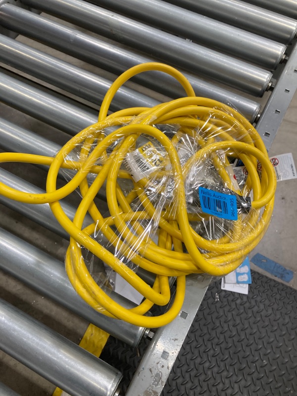 Photo 2 of 25 ft. 12/3 Extension Cord, Yellow
