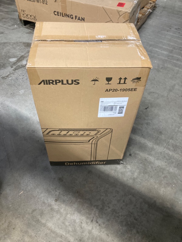 Photo 3 of AIRPLUS 4,500 Sq.Ft 70 Pint Dehumidifier for Basements and Home-with Drain Hose,Efficient,Energy-with Dual Protection and 4 Smart Modes,24H Timer,Defrost,for Large room 70 Pints