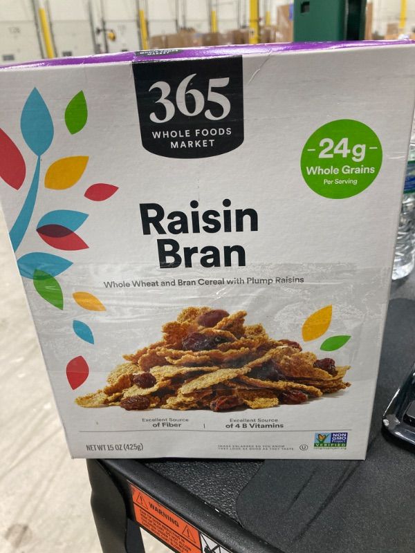 Photo 2 of 365 by Whole Foods Market, Raisin Bran Cereal, 15 Ounce