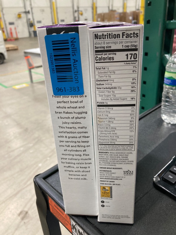 Photo 2 of 365 by Whole Foods Market, Raisin Bran Cereal, 15 Ounce